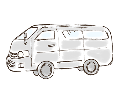 ロケ地移動車