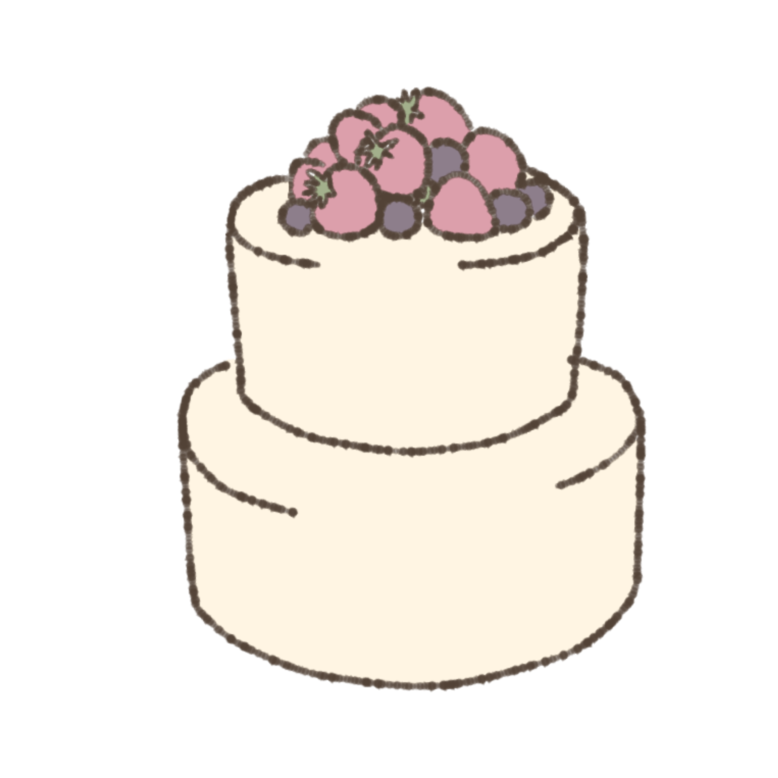 ウェディングケーキ(12名用)